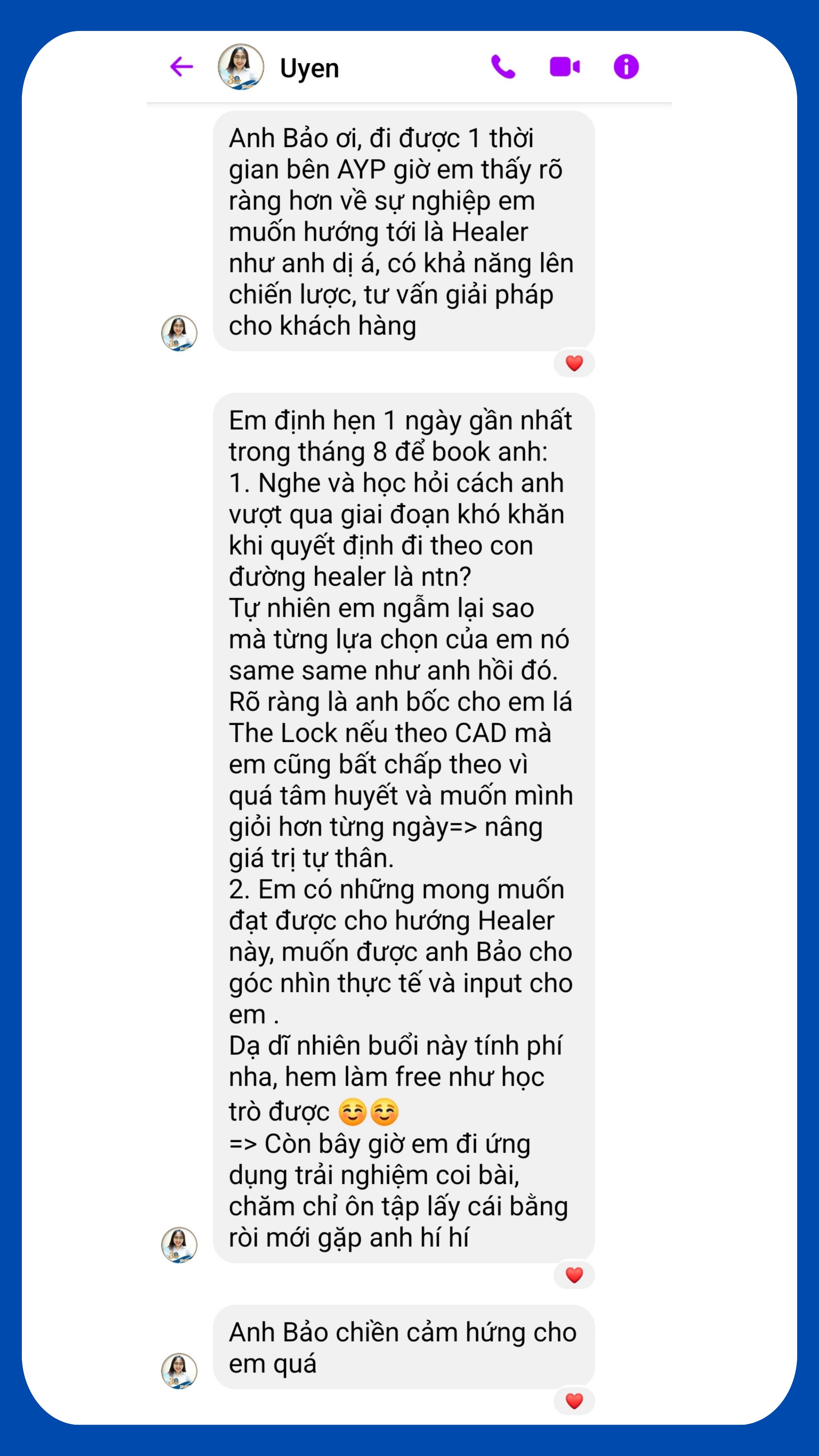 Cảm nhận học viên 13