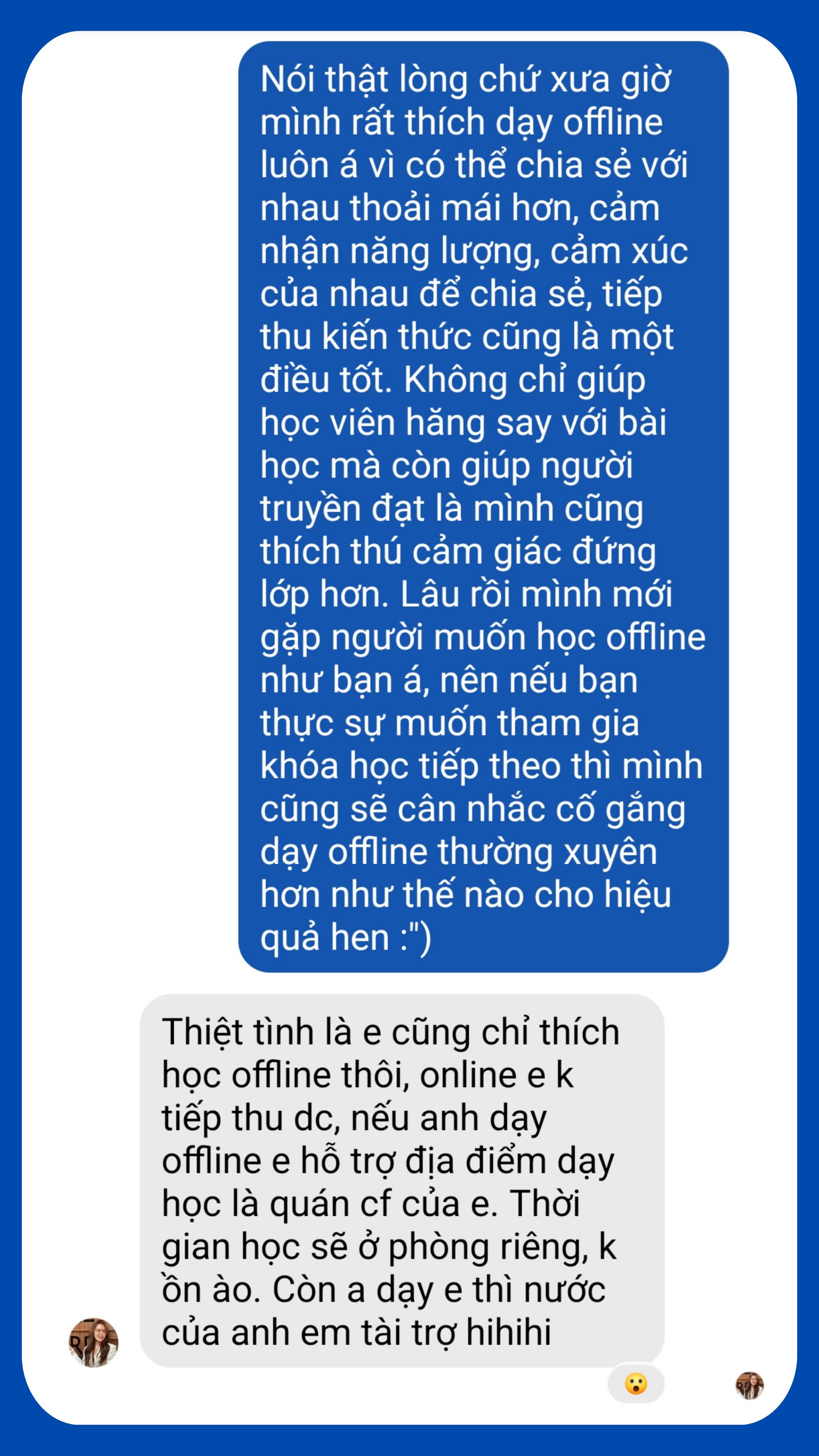 Cảm nhận học viên 15