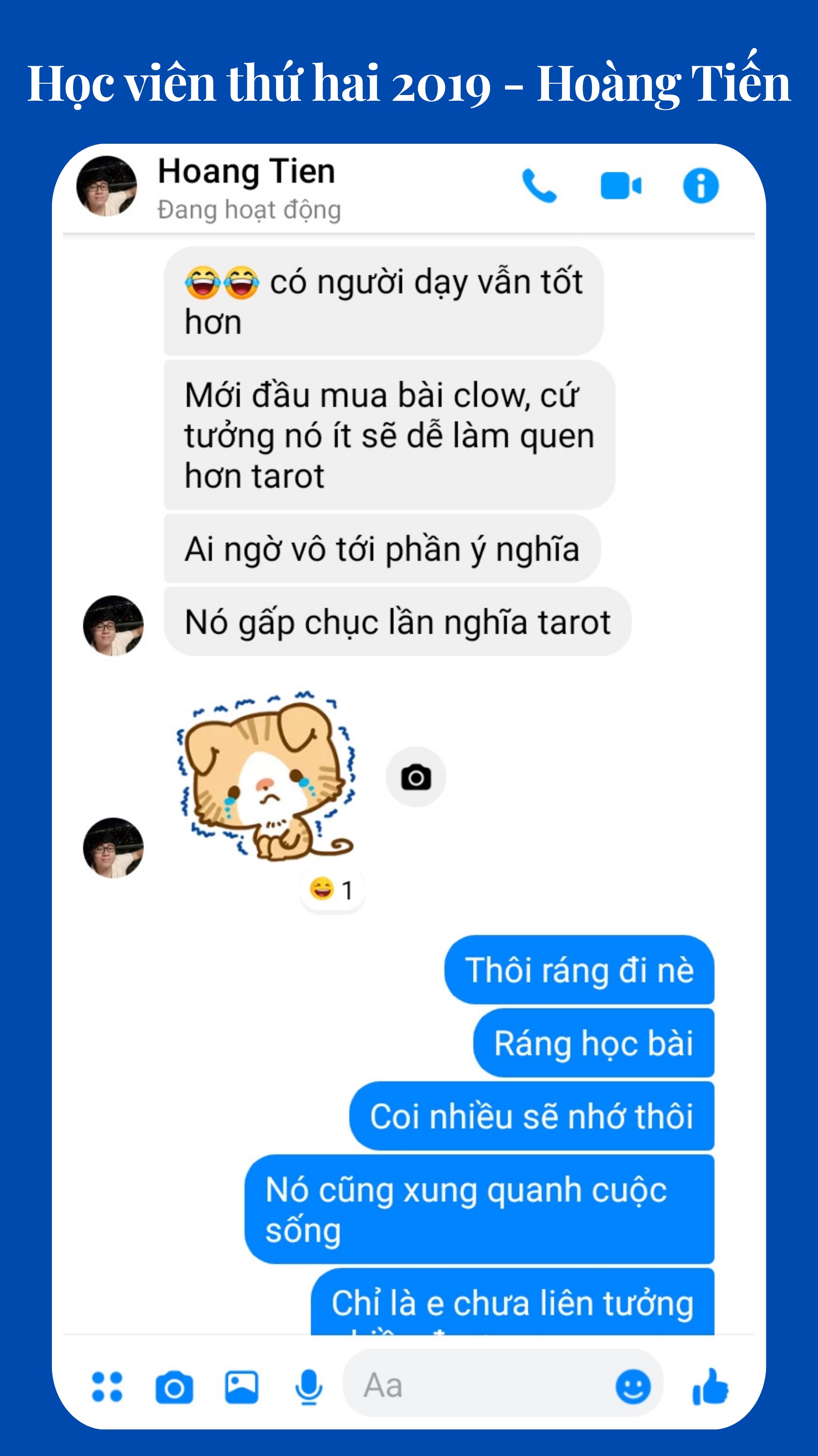 Cảm nhận học viên 5