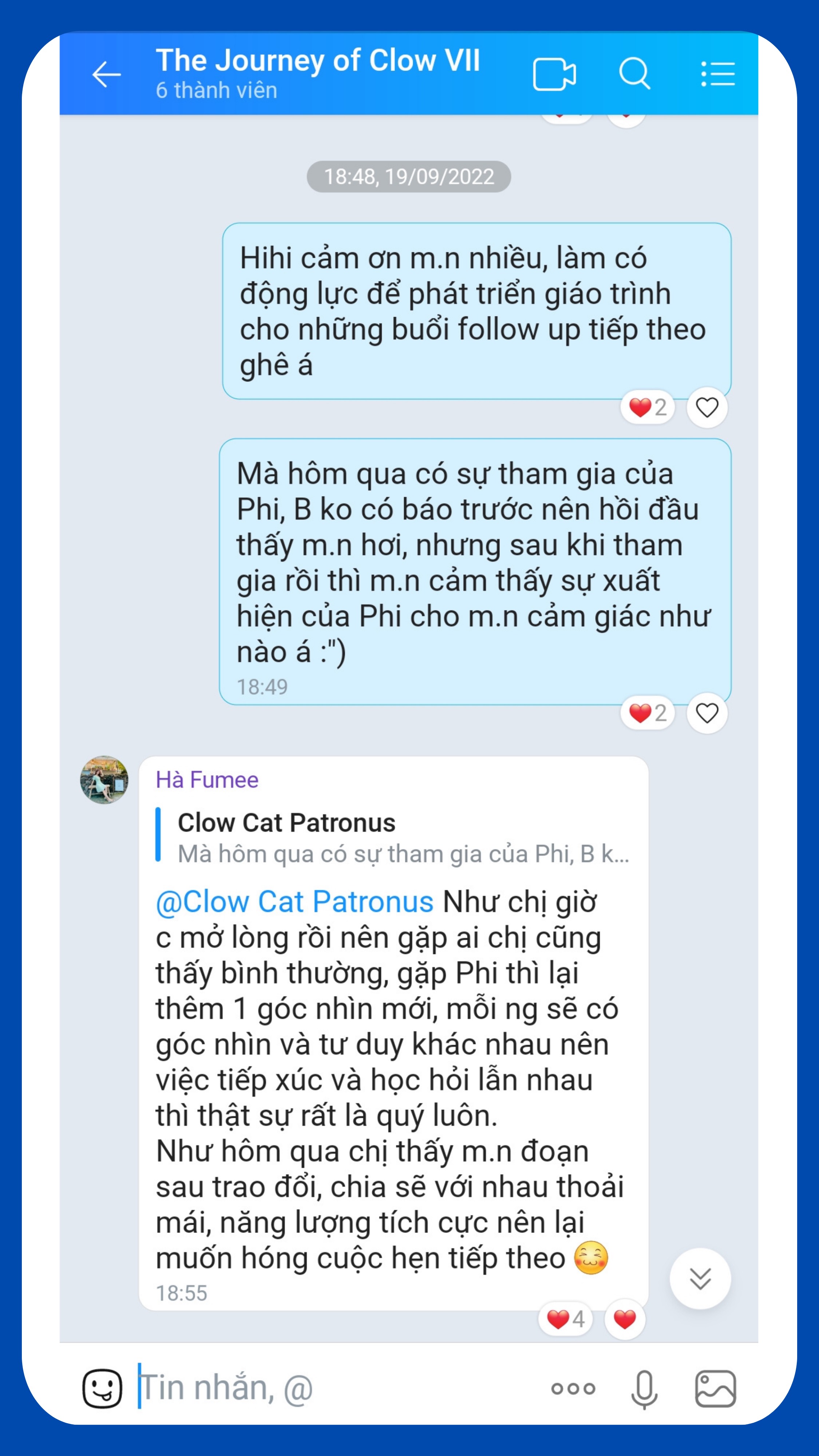 Cảm nhận học viên 7